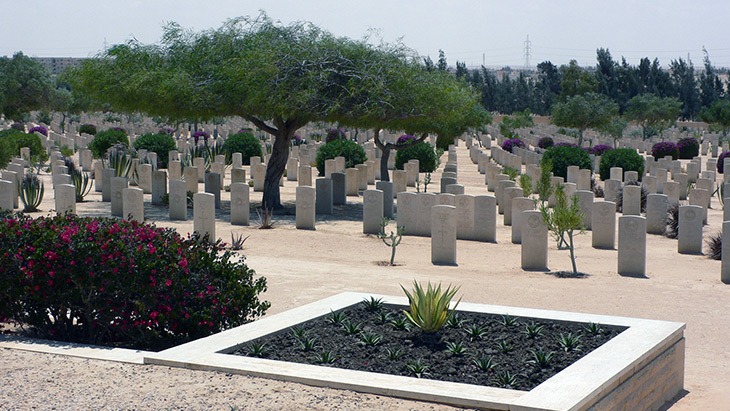Válečný hřbitov El Alamein